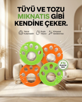 FurMag™ Mıknatıslı Tüy ve Toz Toplayıcı 4'lü Set